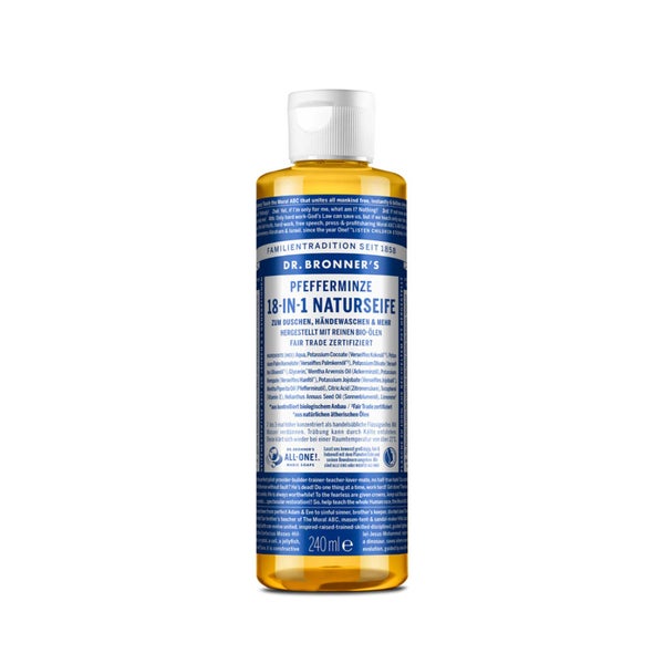 Dr. Bronner's 18-in-1 Naturseife Pfefferminze 240 ml