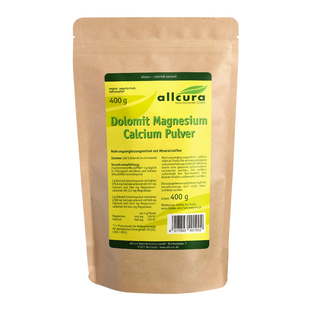 Dolomit Magnesium Calcium Pulver 400 g