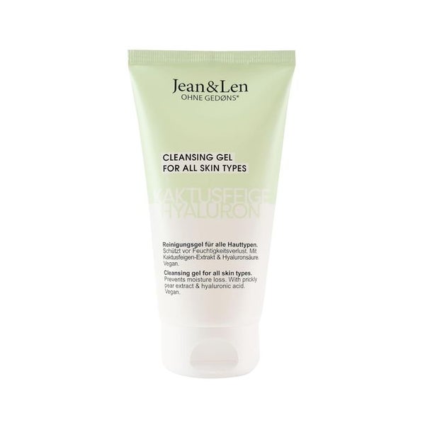 Jean & Len Feuchtigkeitsspendendes Reinigungsgel Kaktusfeige & Hyaluron 150 ml