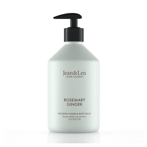 Jean & Len Heavenly Hand- & Body Balm Rosemary & Ginger 500 ml