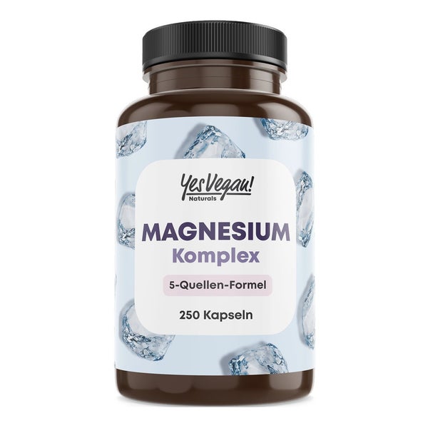 Magnesium Bisglycinat Komplex, 5 Quellen hochdosiert 250 St 250 St