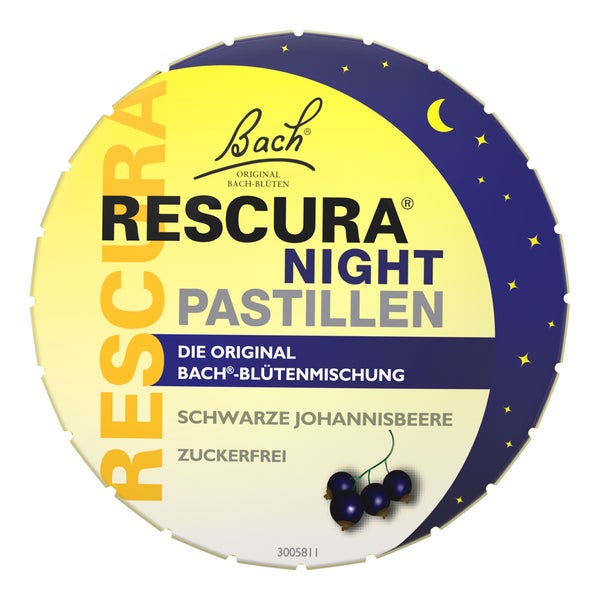 Bachblüten Original Rescura Night Pastillen Sch Jo 50 g