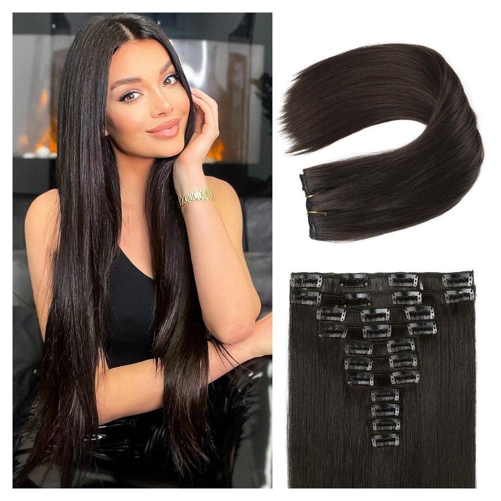 Extensions Clip in 71 cm Haarteil 28 Inch (Pack of 11) Schwa 1 St