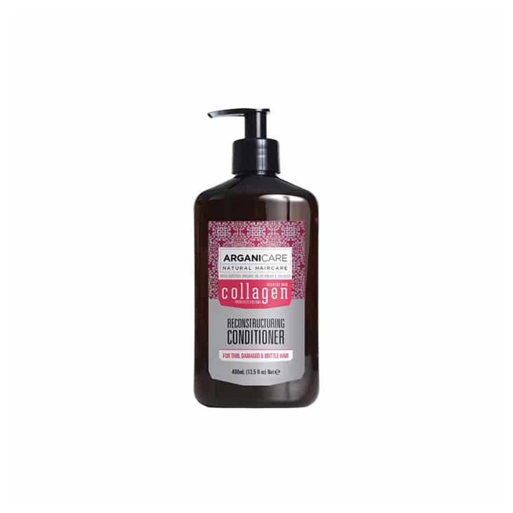 Arganicare Revitalisierender Conditioner - Feines, devitalisiertes Haar ohne Volumen - Collagen 400 ml  St