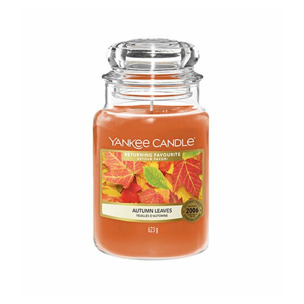 Yankee Candle Autumn Leaves Duftkerze 623 g 0,623 kg