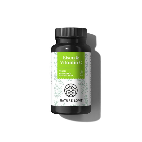 Nature Love Eisen & Vitamin C Kapseln 120 St
