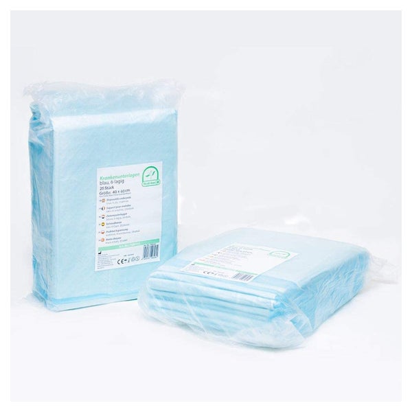 Medi-Inn Krankenunterlagen 40 x 60 cm, 6-lagig, 25er Pack 4x25 St