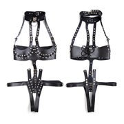 L-Fetish Leather Queen Body Harness 1 St