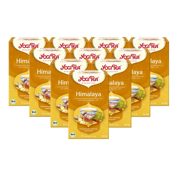 Yogi Tea - Himalaya Chai Bio Gewürztee | 10 x 34g 10x17 St