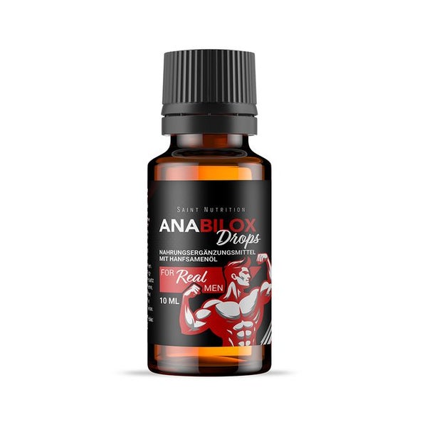 Saint Nutrition® Anabilox Tropfen | für Ihre Training & Fitness Routine 10 ml