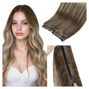 Extensions Echthaar Tressen Blond 40cm-80G 1.8-butterfly wef 1 St