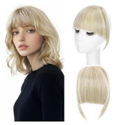 Pony Clipin Haarteil Haarclip Schmutzigblond gemischt mit Bl 1 St