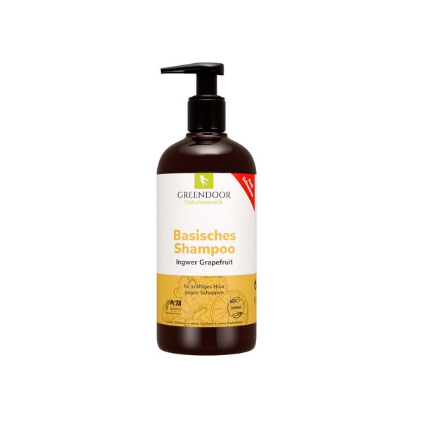 GREENDOOR Basisches Shampoo Ingwer Grapefruit 250 ml