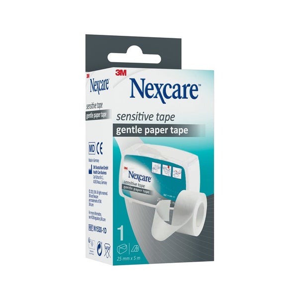 Nexcare Sensitive Tape 2,5 Cmx5 M Rolle 1 St