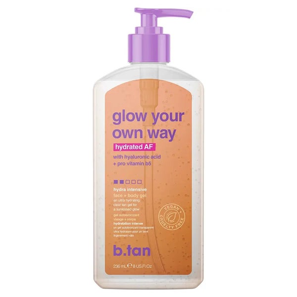 b.tan Glow Your Own Way Selbstbräunungsgel 236 ml