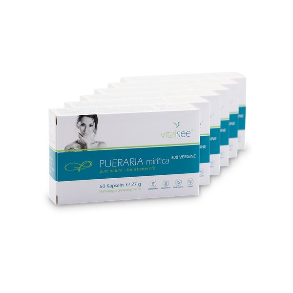 Vitalsee PUERARIA mirifica 300 vergine Extrakt Jahrespackung 360 St