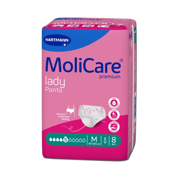 MoliCare Premium Lady Pants Inkontinenzhosen, 5 Tropfen