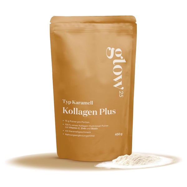 Glow25® Collagen Plus Karamell 450 g