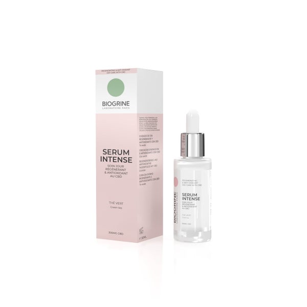 BIOGRINE „SERUM INTENSE“ MIT CBD HYALURONSÄURE & GRÜNER TEE 30 ml