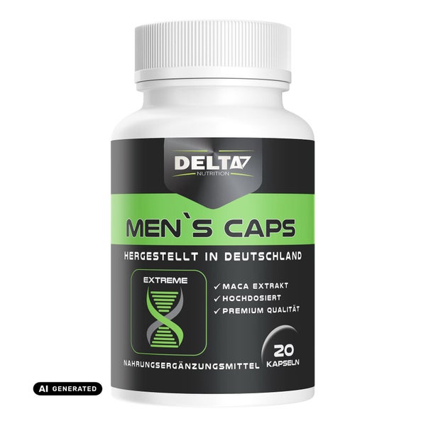 Men's Caps | Mittel für Männer | Rezeptfrei | Kapselform 20 St