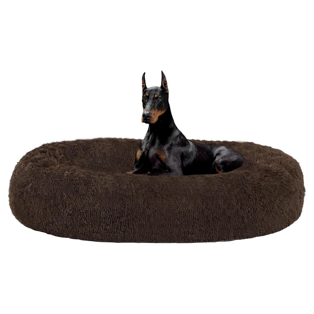Hundebett orthopädisches rund Donut L 120 x B 120 x H 20 cm 1 St