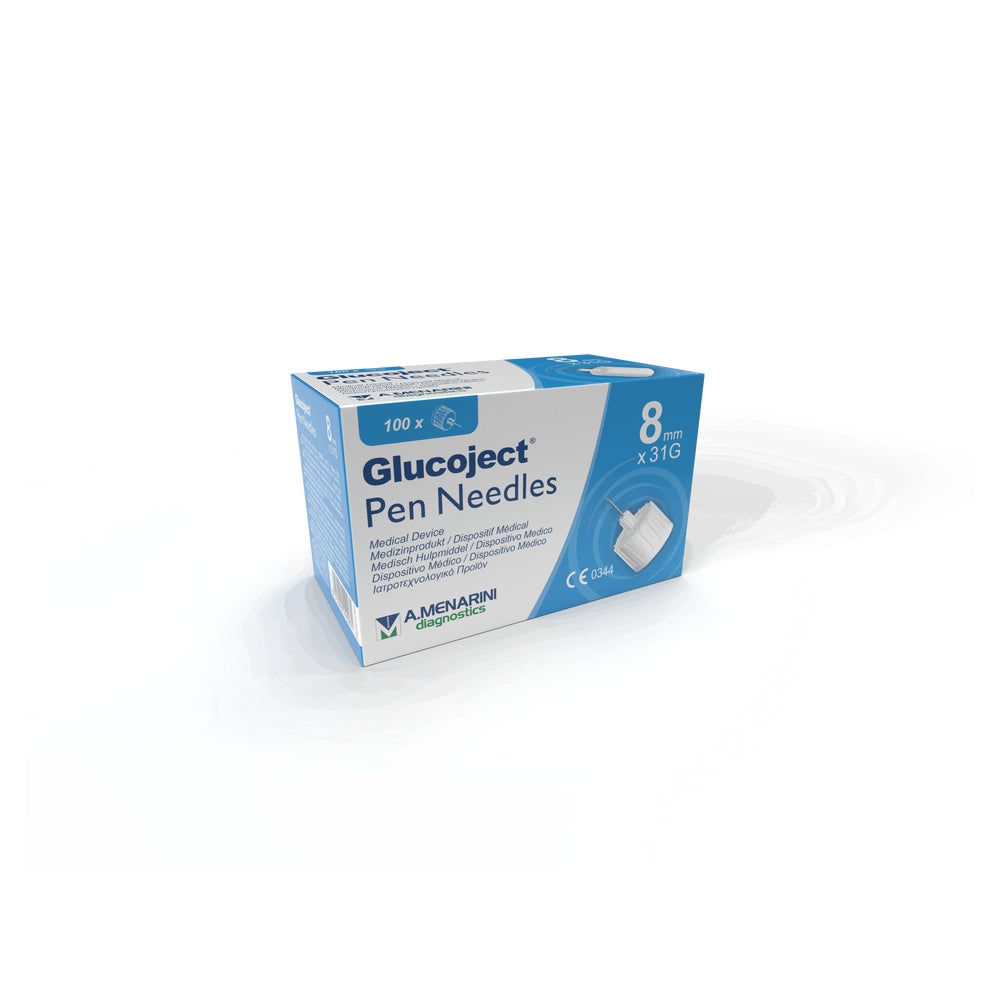 Glucoject Pen-Nadeln 8 mm 31 G 0.25 mm 100 St