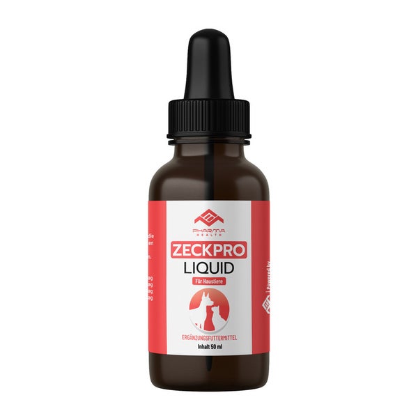 Pharma Health | Zeckpro Liquid | Mittel für Hund & Katze 50 ml