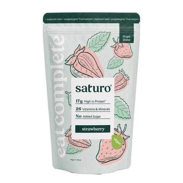 Saturo Shape Shake Erdbeere | Veganer Abnehmshake 1 St