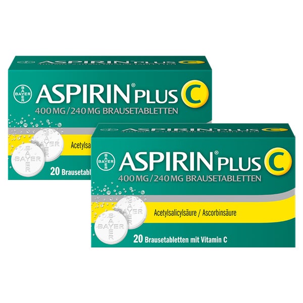 Aspirin Plus C Brausetabletten 2X20 St