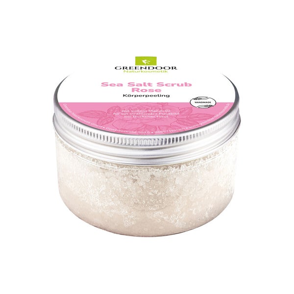 GREENDOOR Sea Salt Scrub Rose 280 g