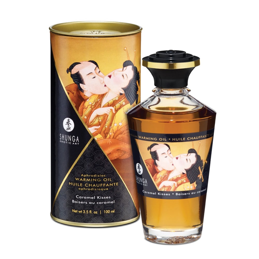 Shunga Erotic Art - Erotisches Massageöl "Karamell" 100 ml