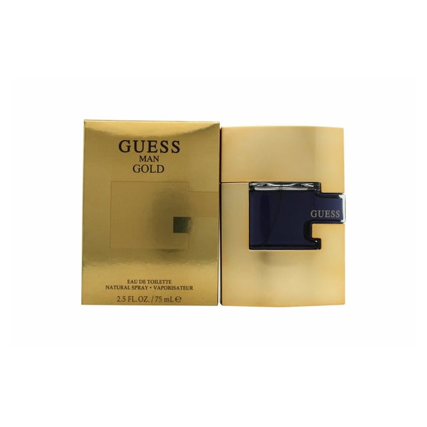 Guess Gold Eau De Toilette Spray 75ml für Männer 0,075 l