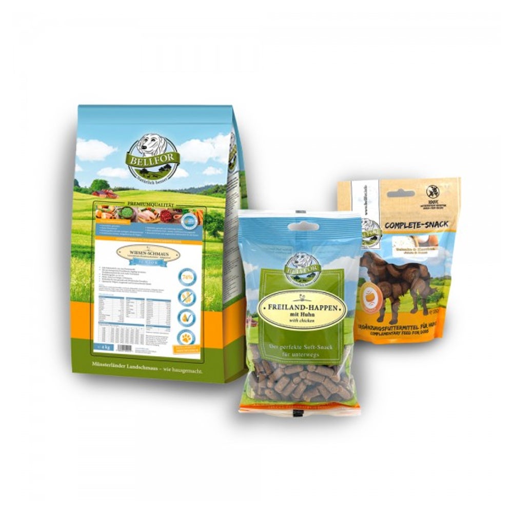 Bellfor Welpenfutter Set für große Rassen - 4,400 g 4400 g