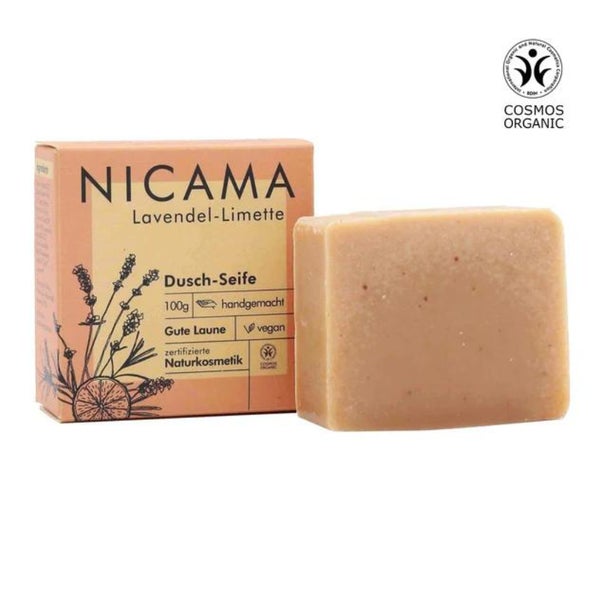 NICAMA Duschseife Lavendel-Limette 100 g