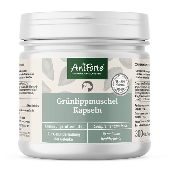 AniForte Grünlippmuschel Kapseln 300 Stk.