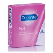 Produktabbildung: «Feel» Kondome 3 Stk.; extra dünn; 0,05 mm Wandstärke (3 Kondome) 3 St
