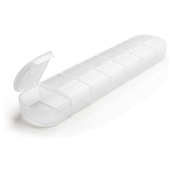 Pillenbox 7 Tage für Medikamente Vitamine BPA-frei Tabletten 1 St