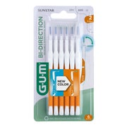 Gum Bi-direction Interdentalb.0,9 Mm Orange 6 St