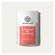 Produktabbildung: D-Mannose mit Cranberry 250 Gramm Pulver Nature Love 250 g