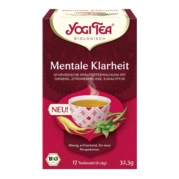 Yogi Tea Mentale Klarheit Bio 17X1,9 g