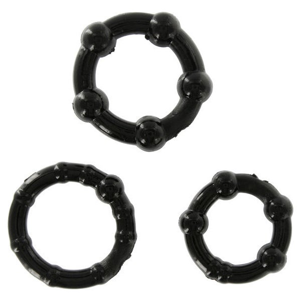Seven Creations - Set aus 3 Penisringen 1 St