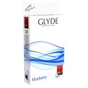 Produktabbildung: «Blueberry» - 10 vegane Kondome mit Blaubeer-Aroma (10 Kondome) 10 St