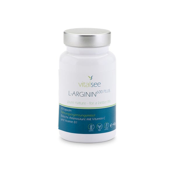 Vitalsee L - ARGININ 600 PLUS 60 St