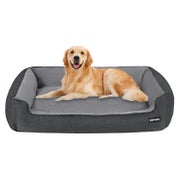Hundebett Hundesofa Abnehmbar L 110 x B 86 x H 26 cm Grau Sp 1 St