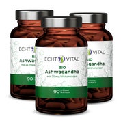 Echt Vital Bio Ashwagandha - 3 Gläser 3x90 St