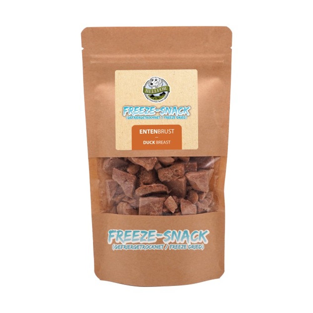 Bellfor Gesunder Freeze-Snack für Hunde - Entenbrust 50g 50 g