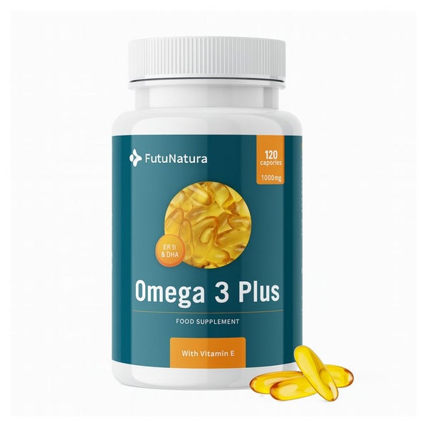 FutuNatura Premium Omega-3-Plus 1000 mg - für Herz und Gehirn 120 St