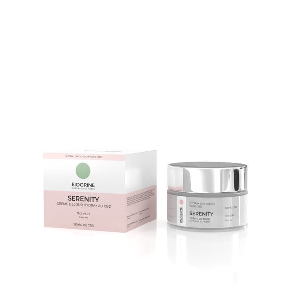 BIOGRINE „SERENITY“  HYDRA+ TAGESCREME MIT CBD GRÜNER TEE  50 ml