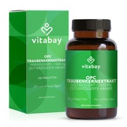 Produktabbildung: Vitabay OPC Traubenkernextrakt 1000 mg hochdosiert 120 St