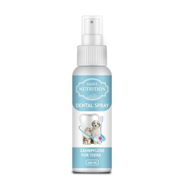 Saint Nutrition® Dental Spray für Hunde & Katzen | natürliche Zahnpflege 100 ml